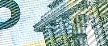 Close up vijf euro biljet